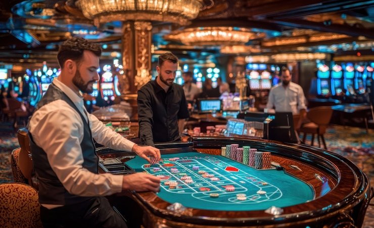 Antarmuka aplikasi lembagatoto menampilkan permainan kasino langsung dan menu sportsbook di perangkat mobile